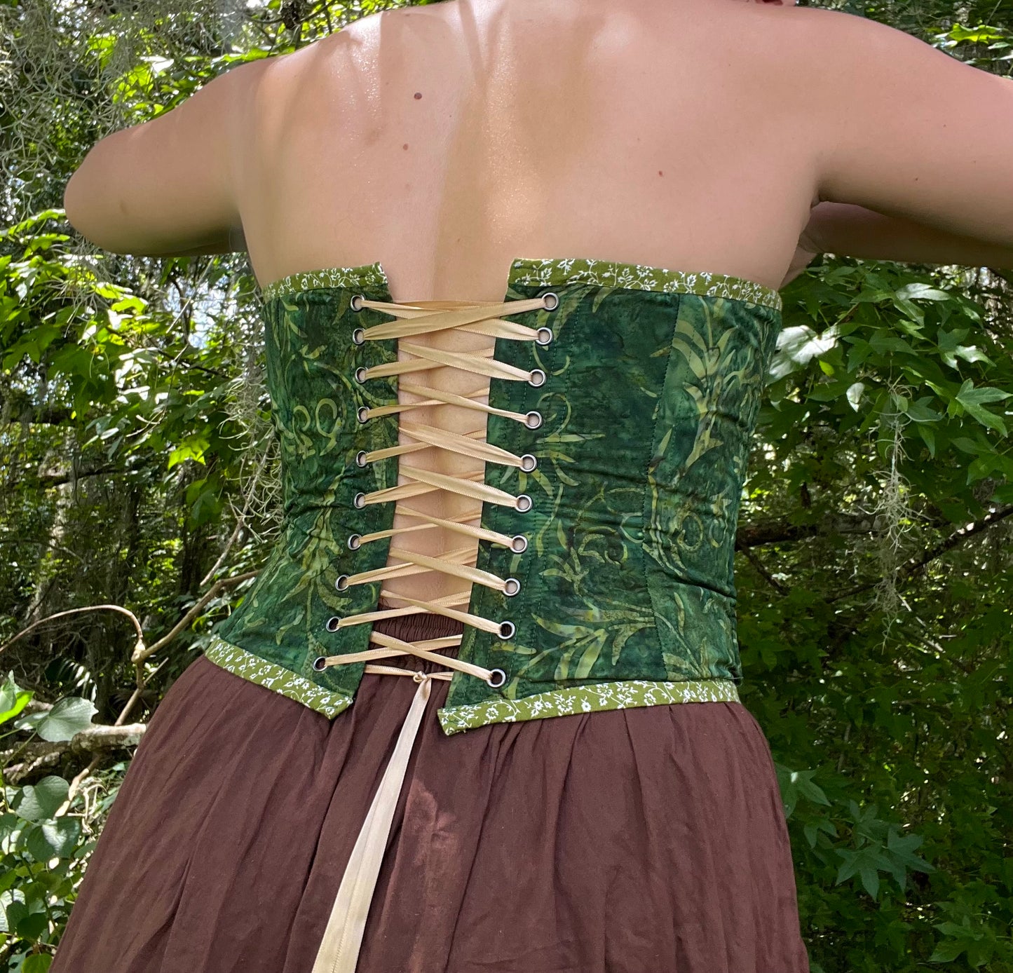 Woodland Corset Top M/L