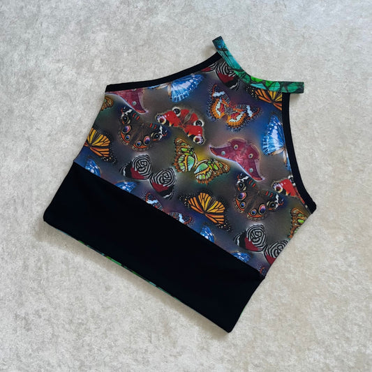 High Neck Halter Top 𐦍 S/M