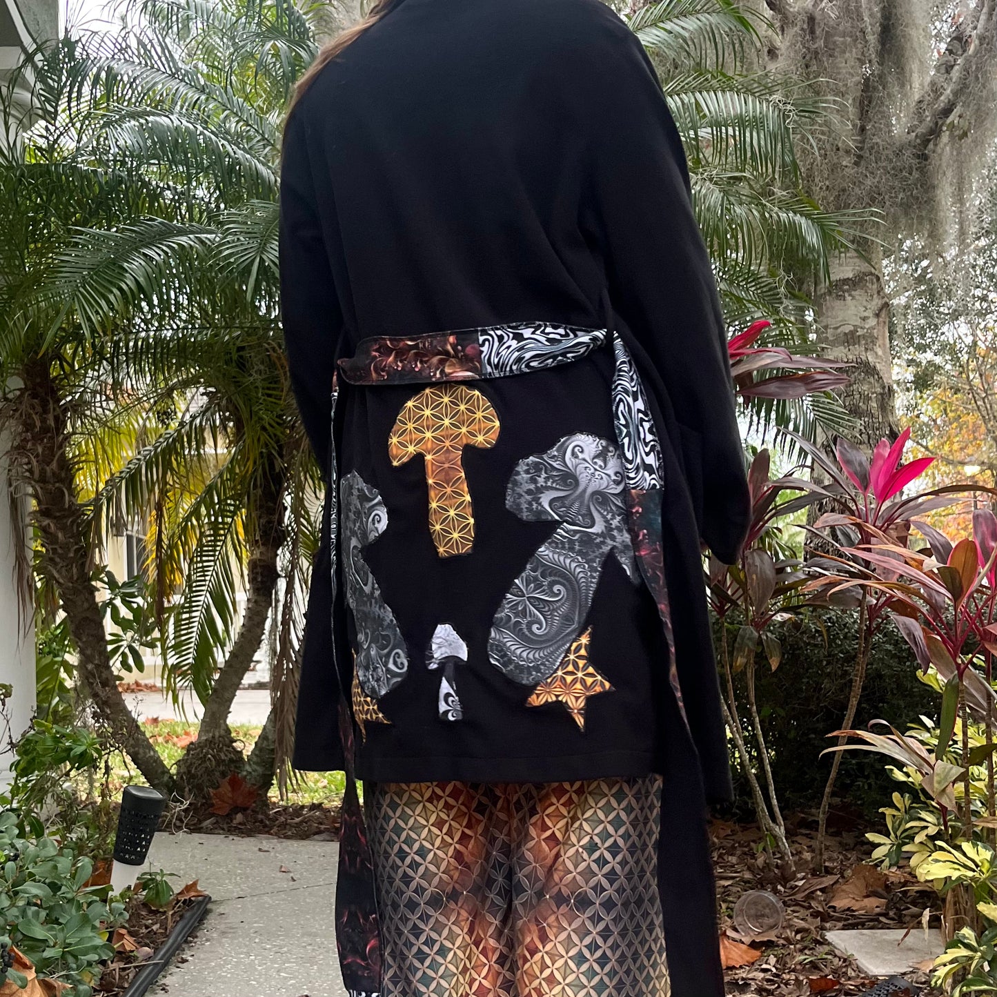 Mushroom Queen Midi Robe 𓋼 L