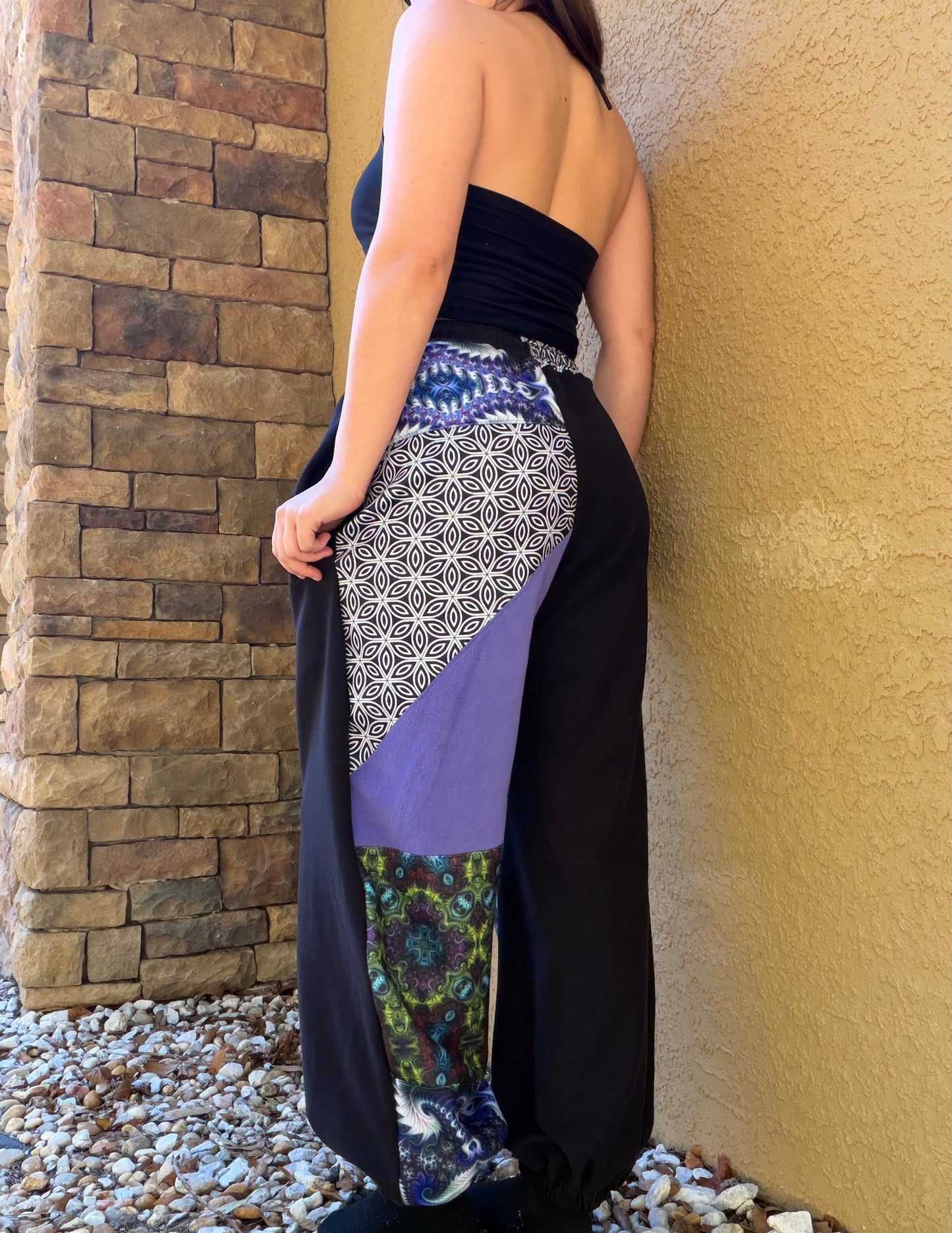 FLEECE Purple Sweats XS-M