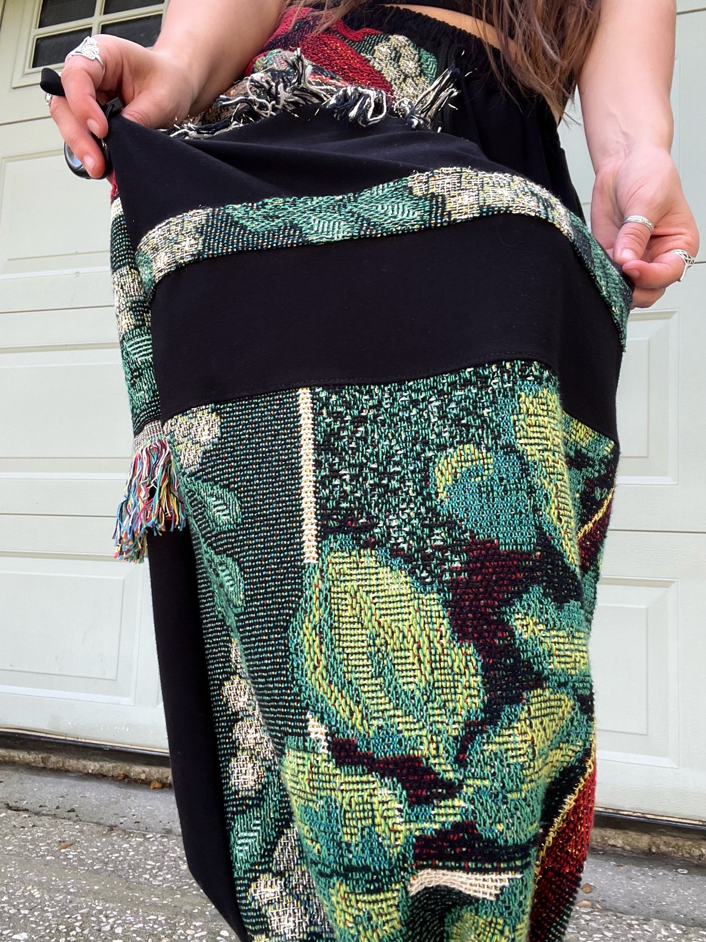 Blanket Patchwork Pants ᪥ XS-XL