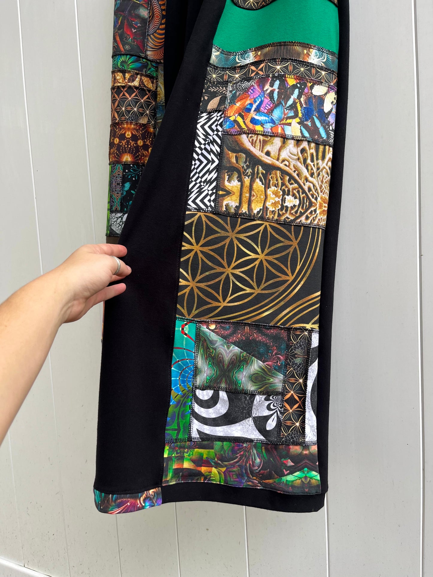 Patchwork Pants 𐦍 XS-XL
