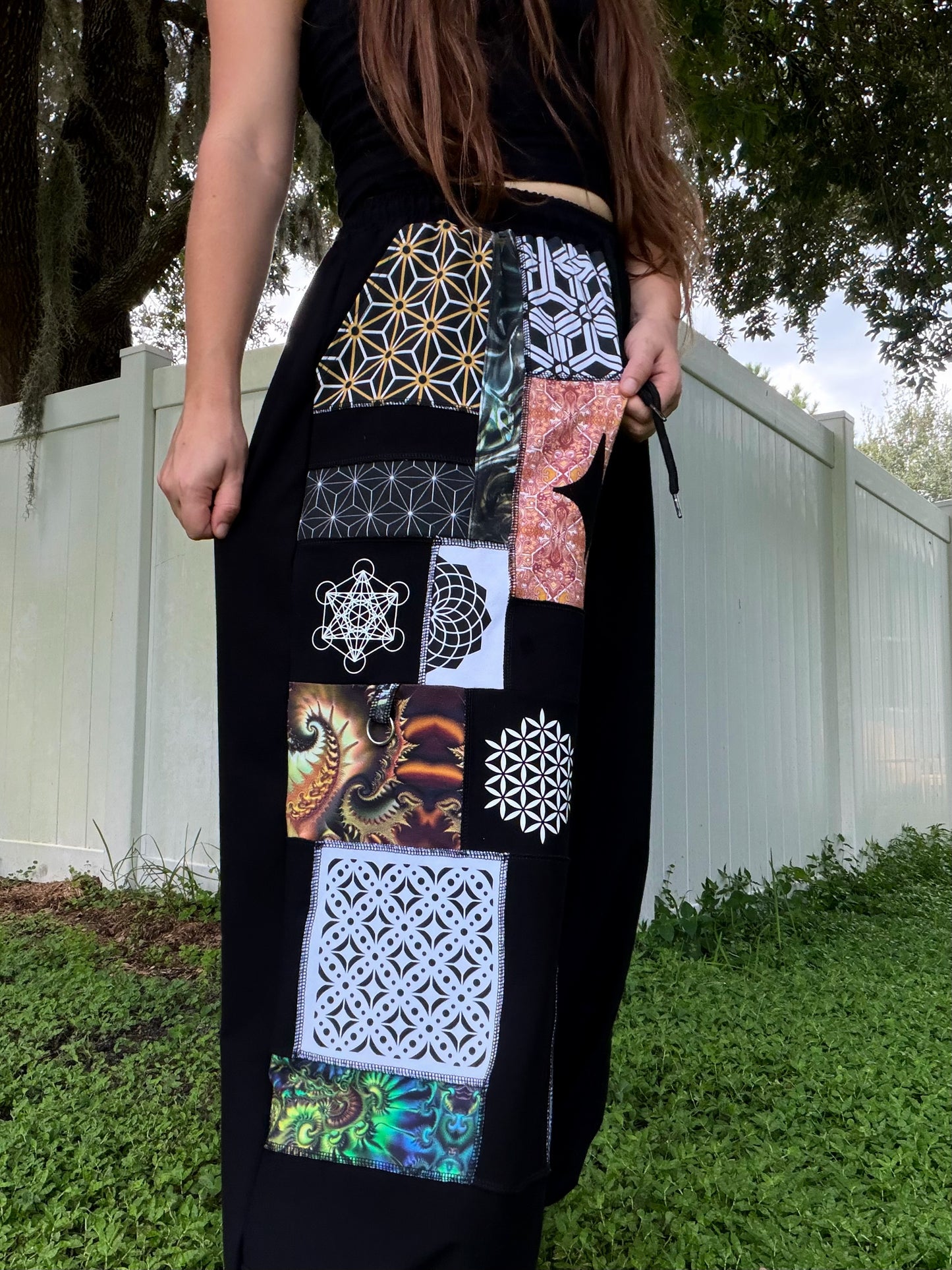 Patchwork Pants XS-XL ✨