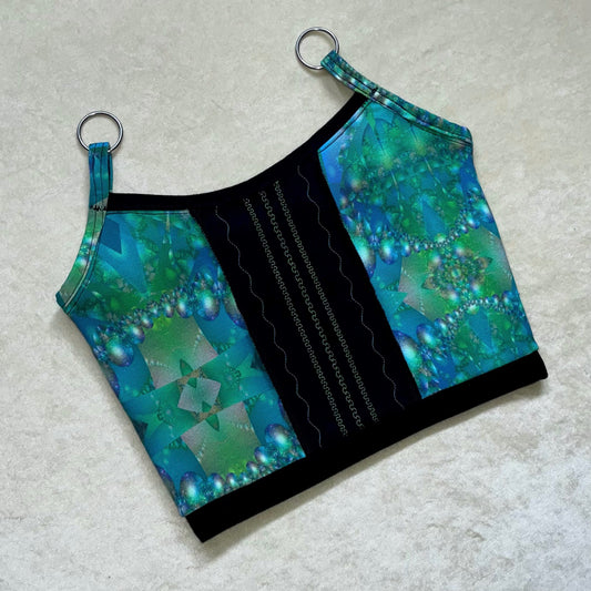 Ring Tank W/ Embroidery S/M
