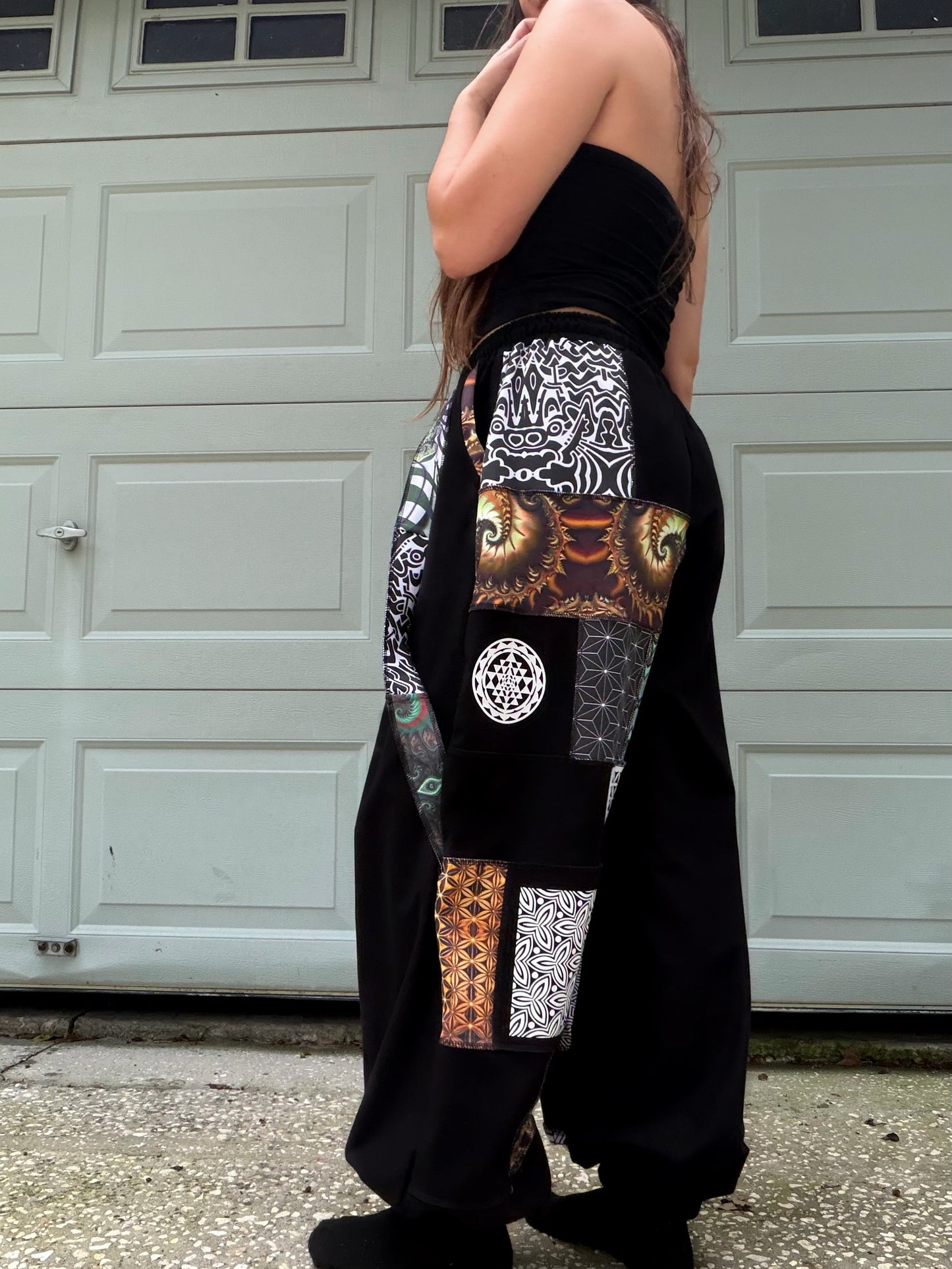 Patchwork Pants XS-XL ✨