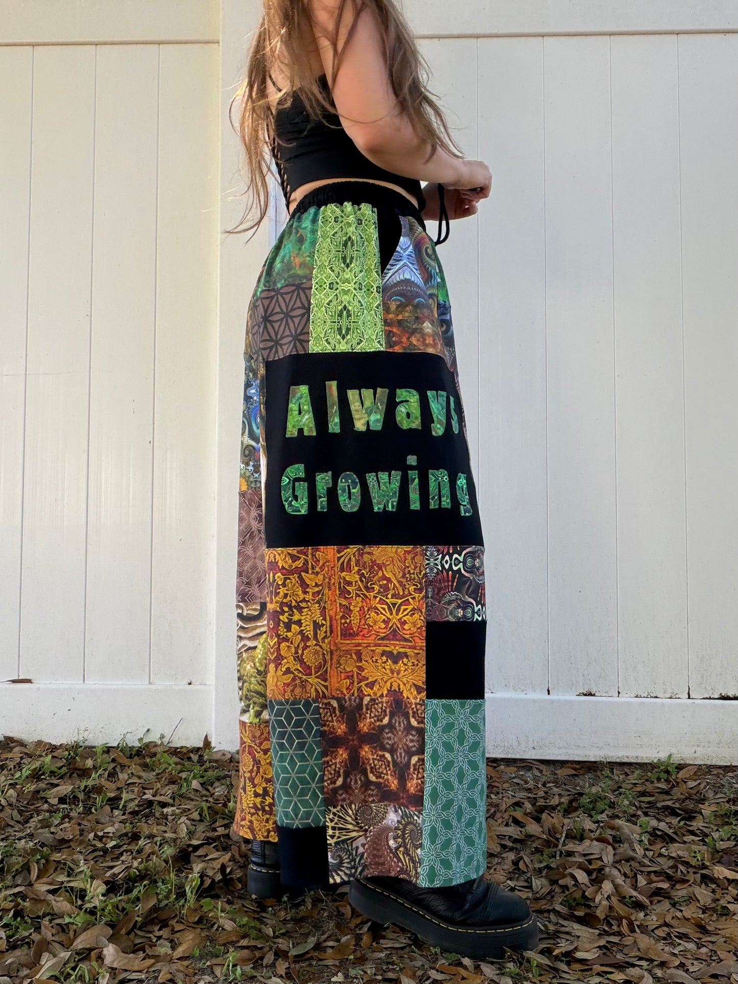 Plant Pot Patchwork Pants 🌱 XS-XL