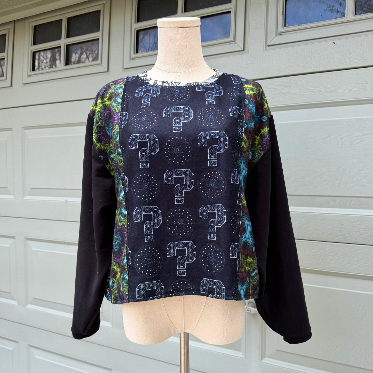 FLEECE Cropped Crewneck XL