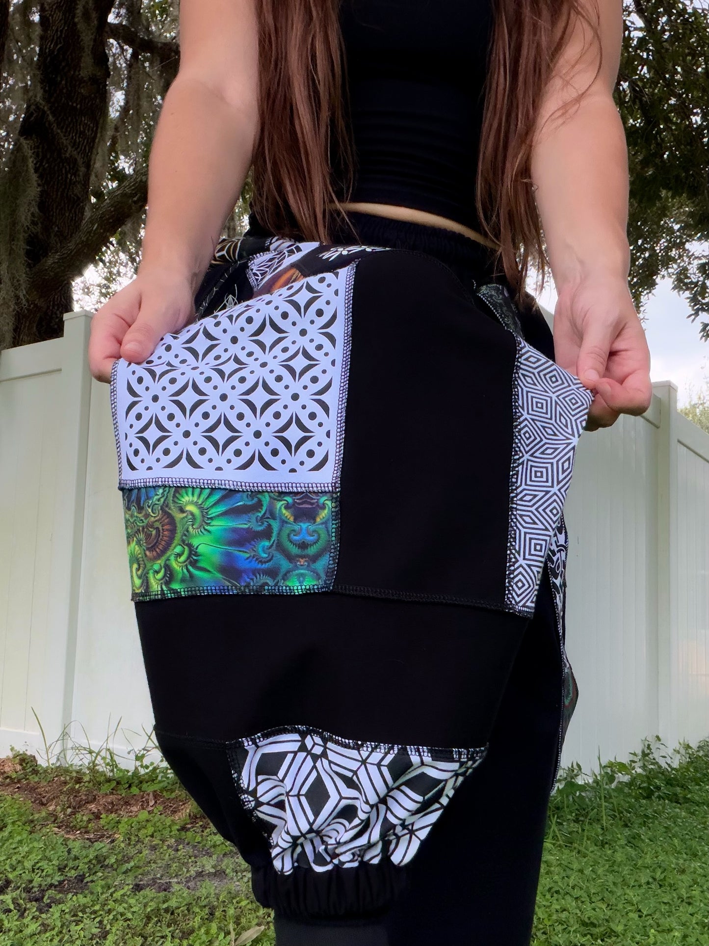 Patchwork Pants XS-XL ✨