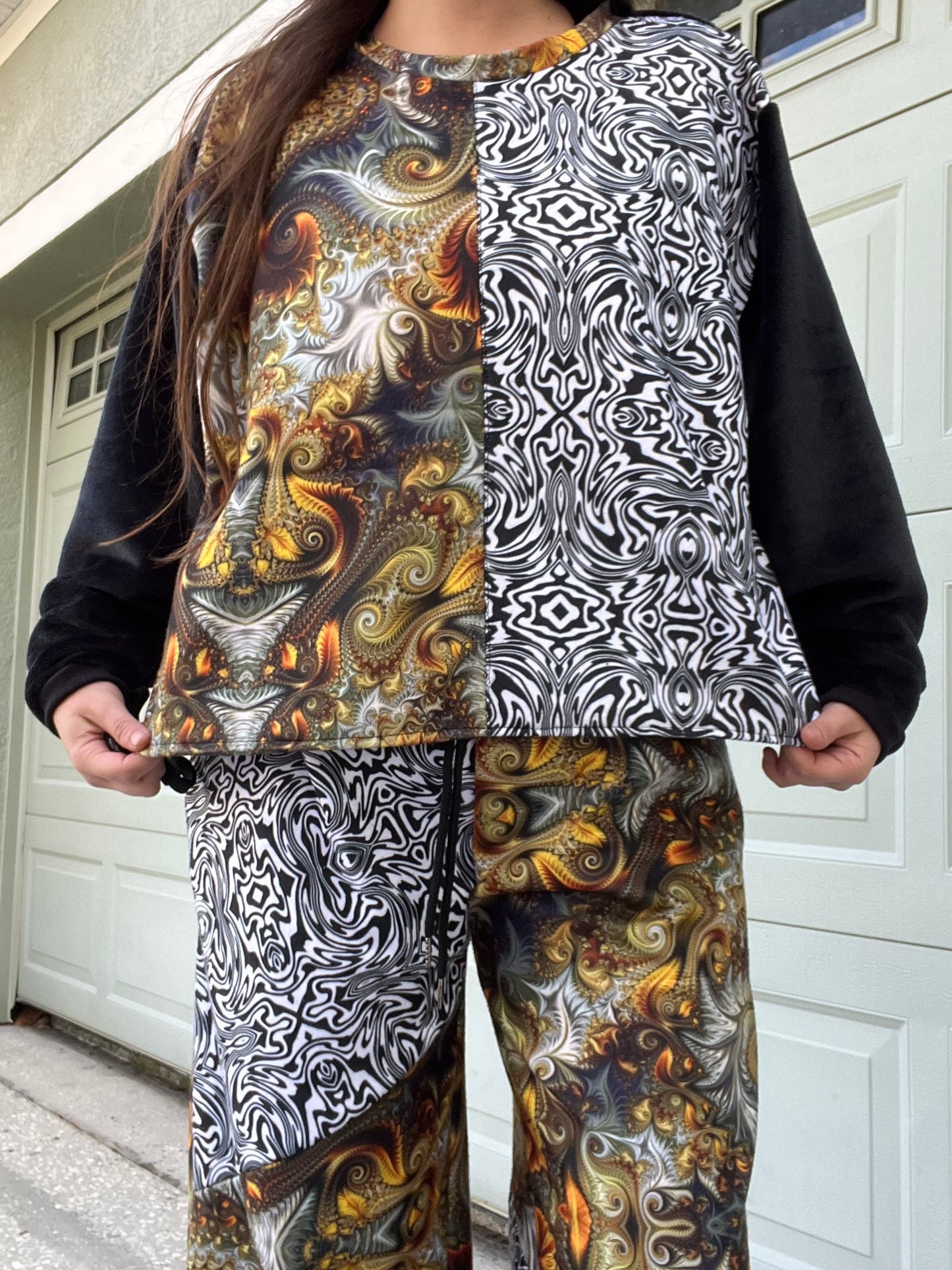 FLEECE Cropped Crewneck XL