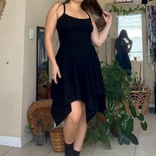 Pixie Dress (Made To Order- Black Only)