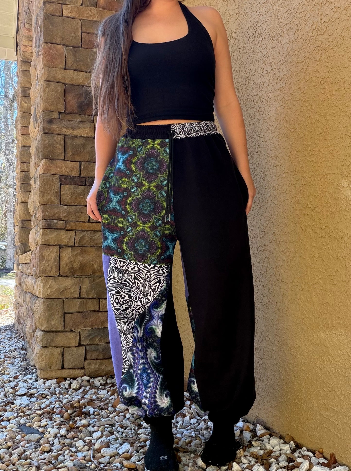 FLEECE Purple Sweats XS-M