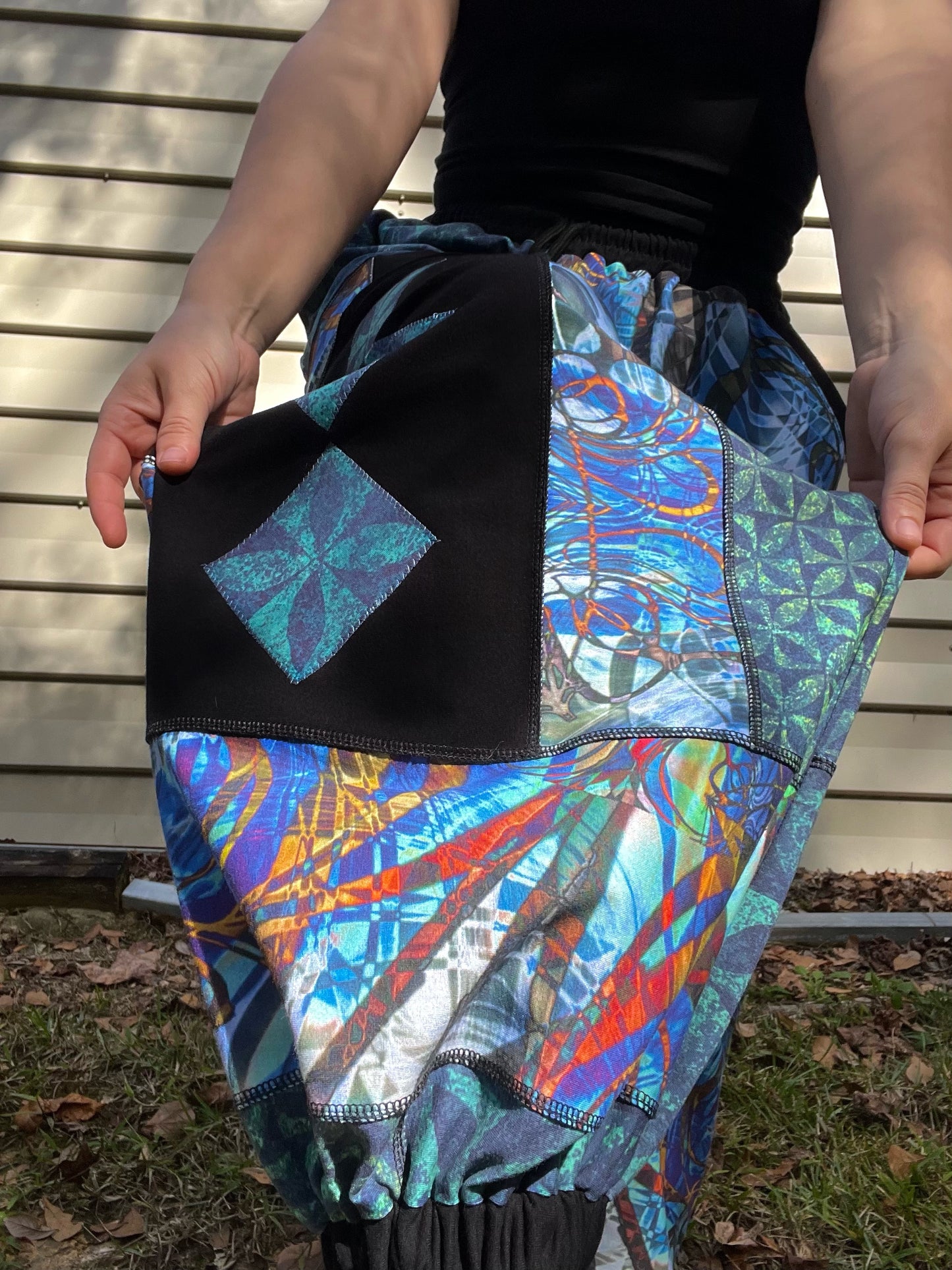 Patchwork Pants ✧ XS-XL