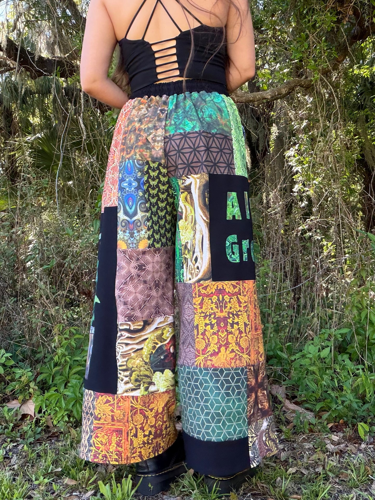 Plant Pot Patchwork Pants 🌱 XS-XL