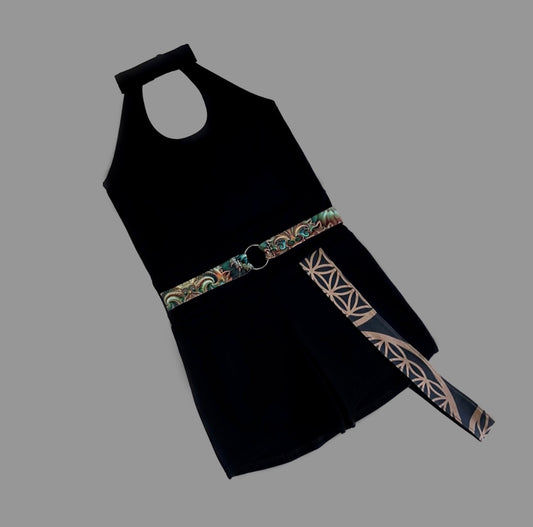 Keyhole Choker Romper M/L