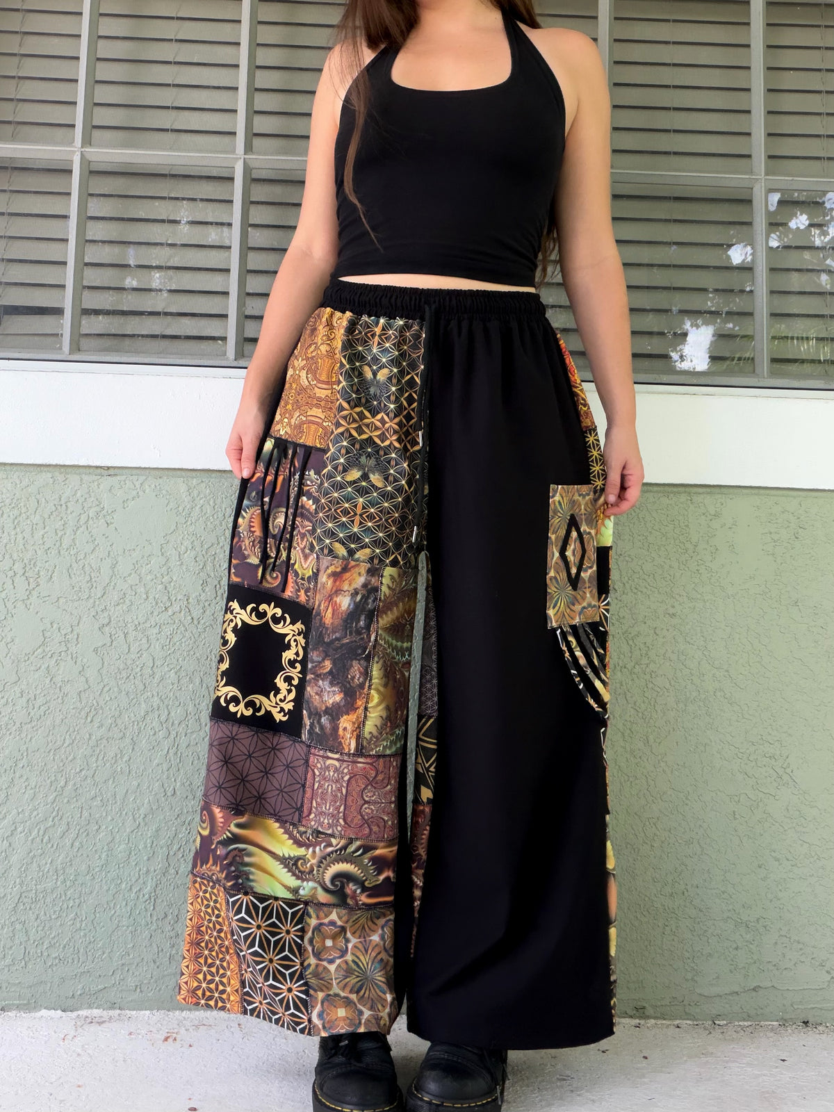 Patchwork Pants XS-XL ✨