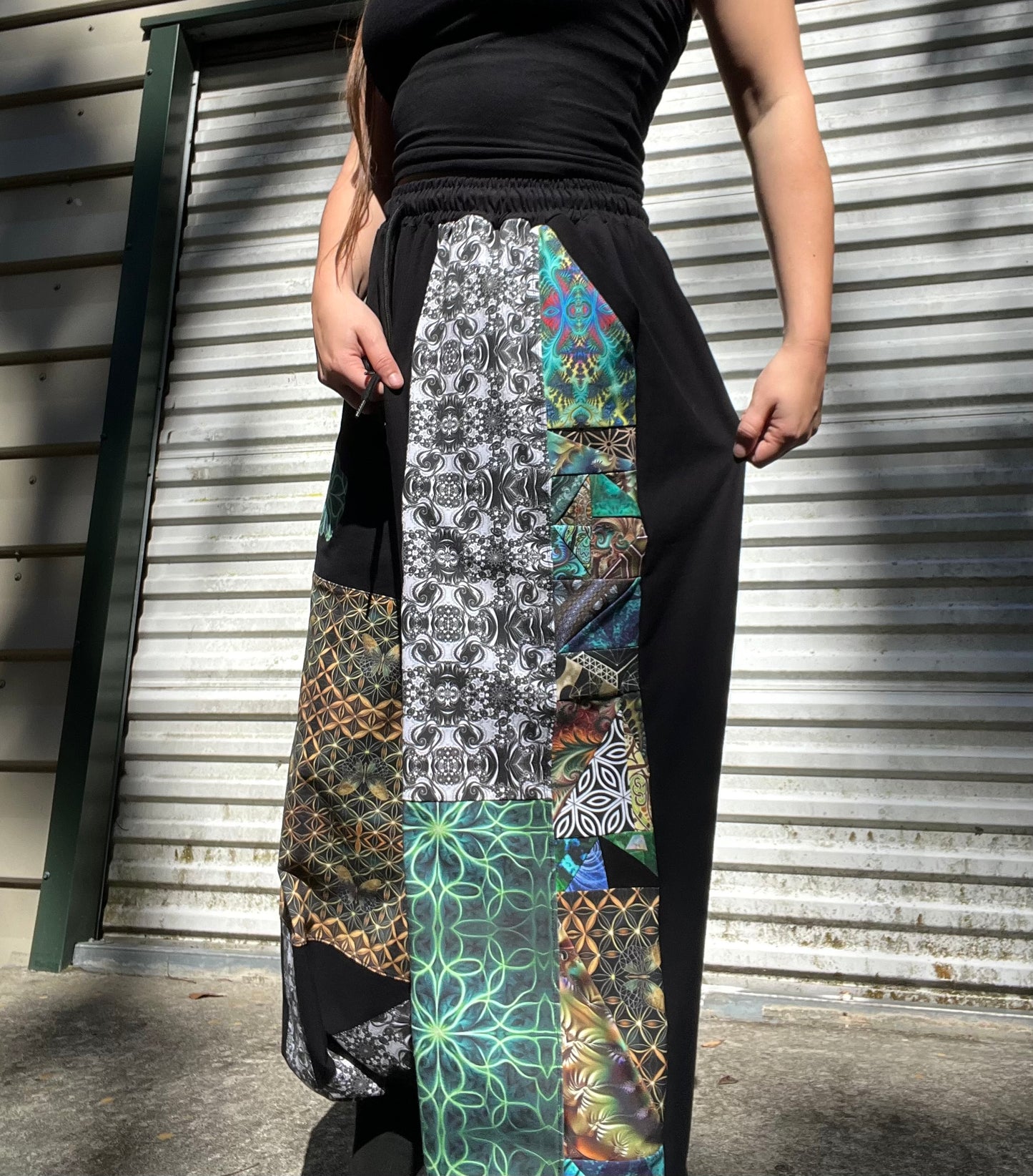 Patchwork Pants ✧ XS-XL