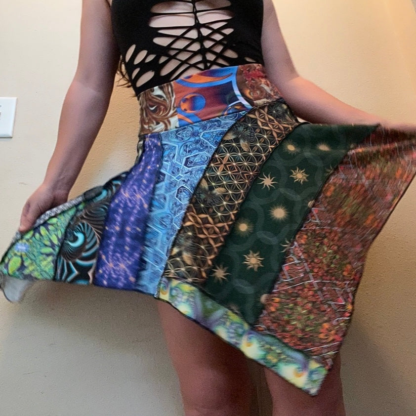 Patchwork Pixie Skirt ☼ M/L