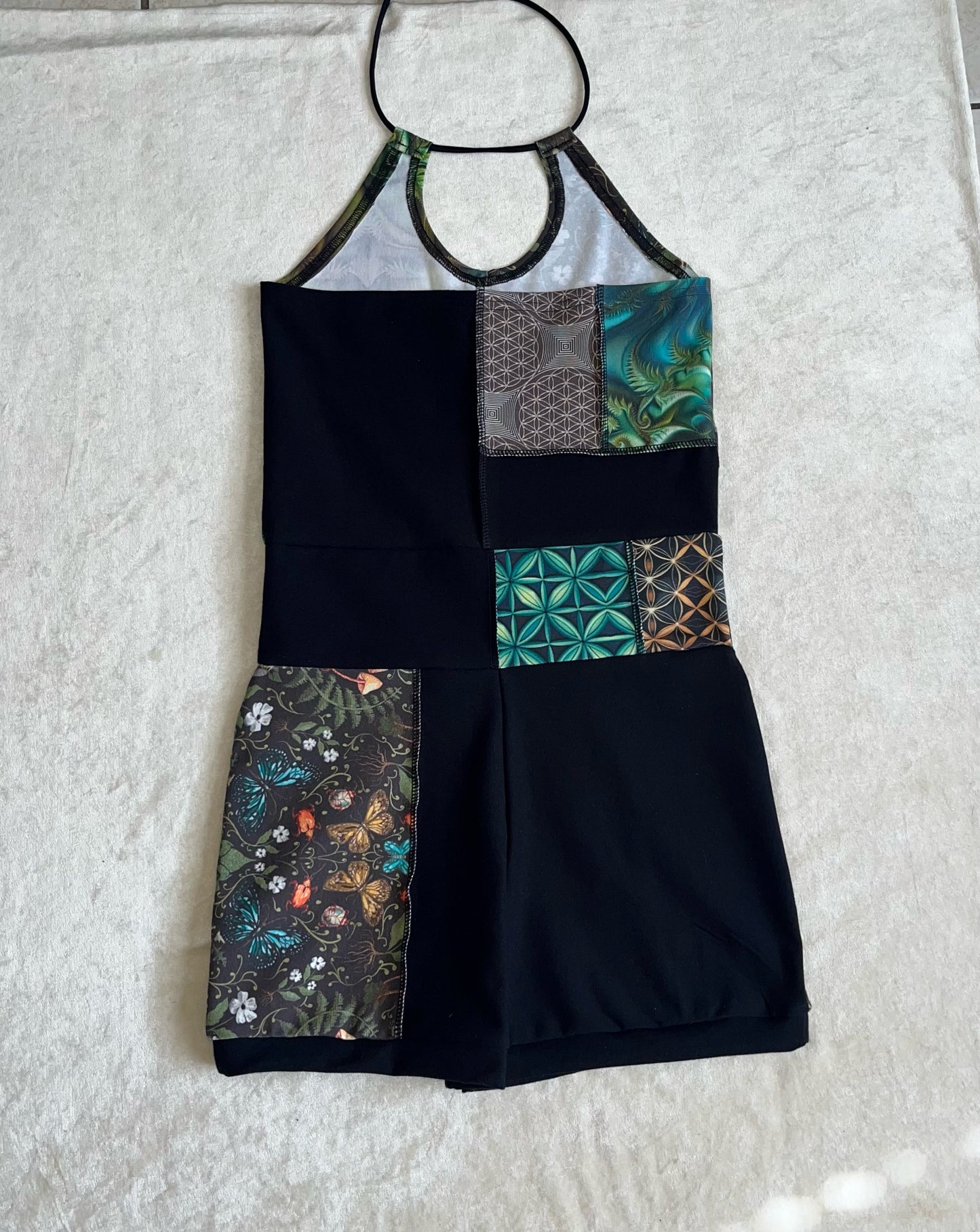 Patchwork Romper ❈ S/M