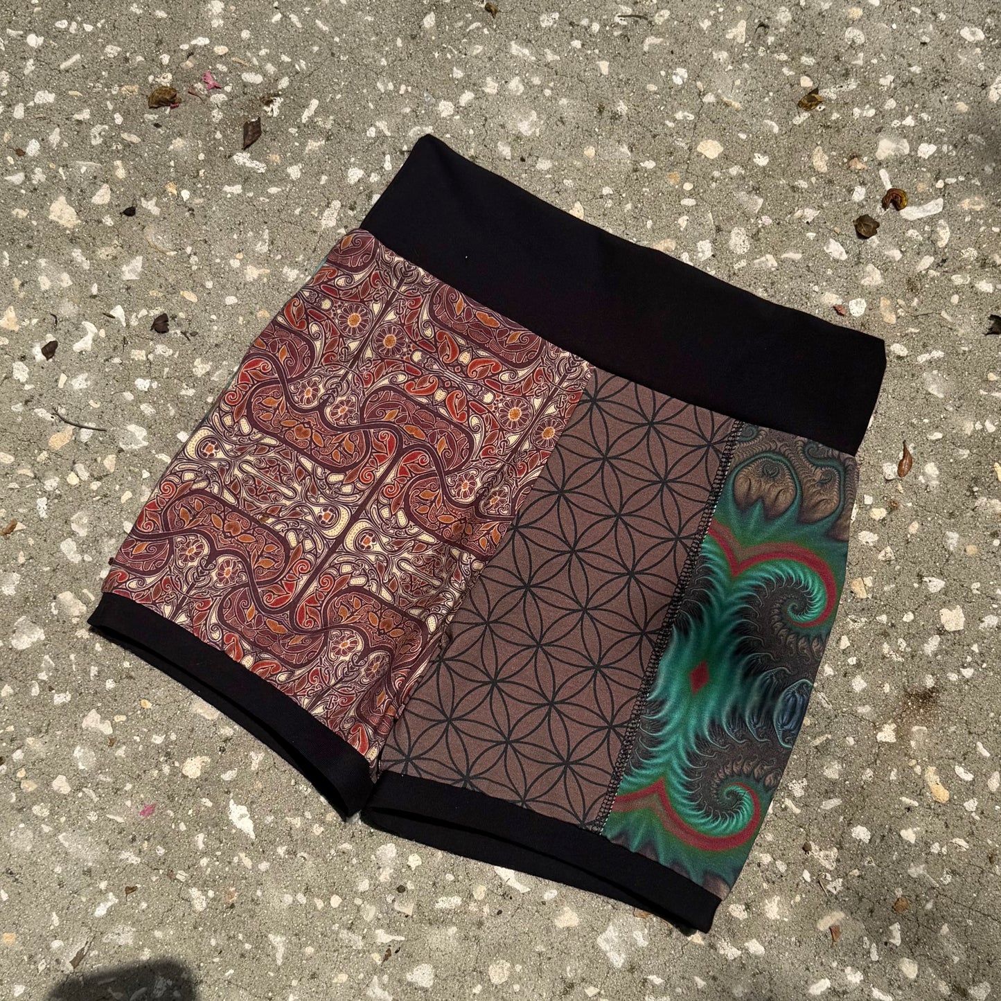 Patchwork Shorts XS/S