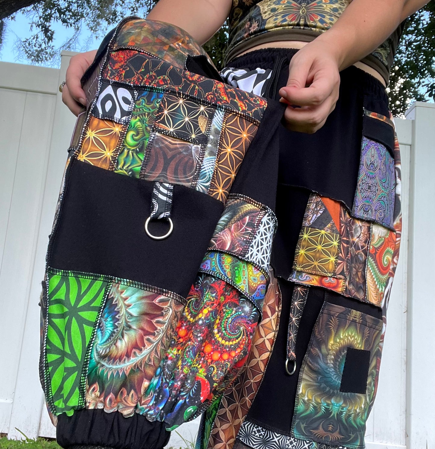 Xtra Patchwork Pants XS-XL