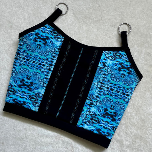 Ring Tank W/ Embroidery S/M