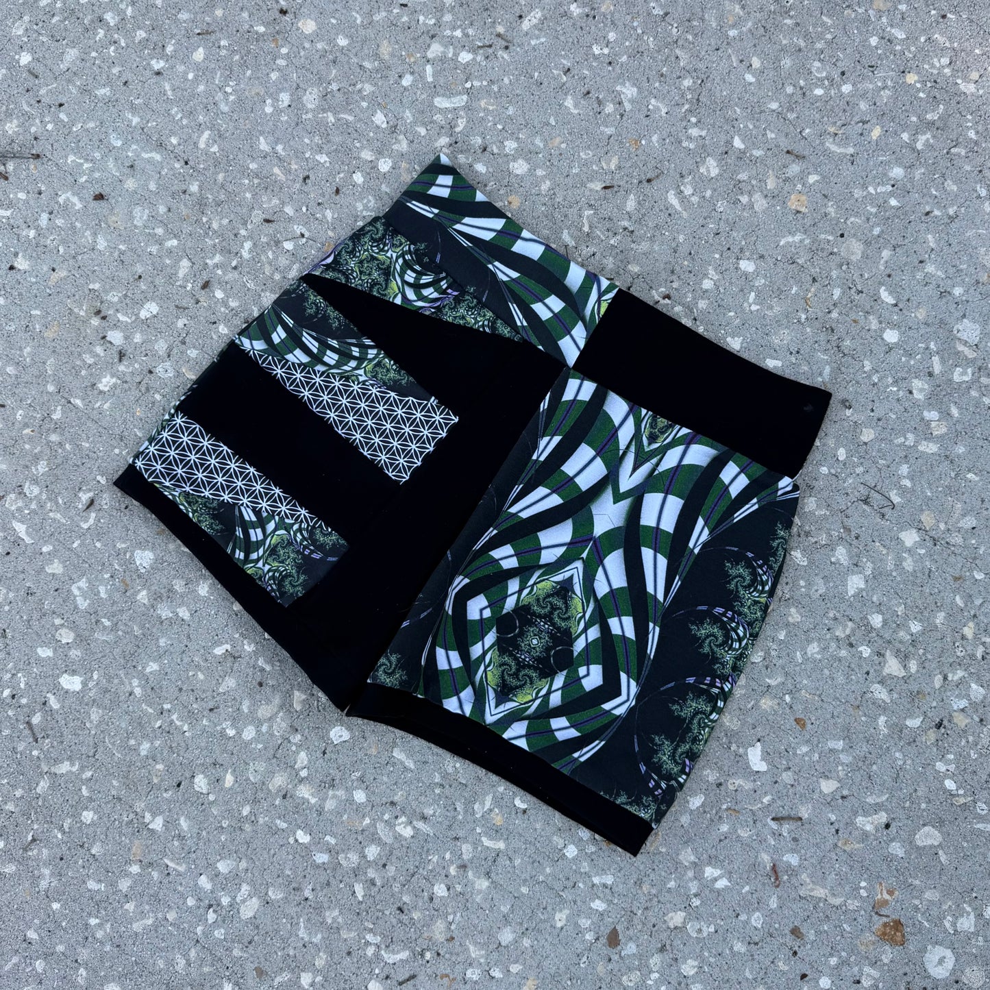 Patchwork Ring Shorts M/L