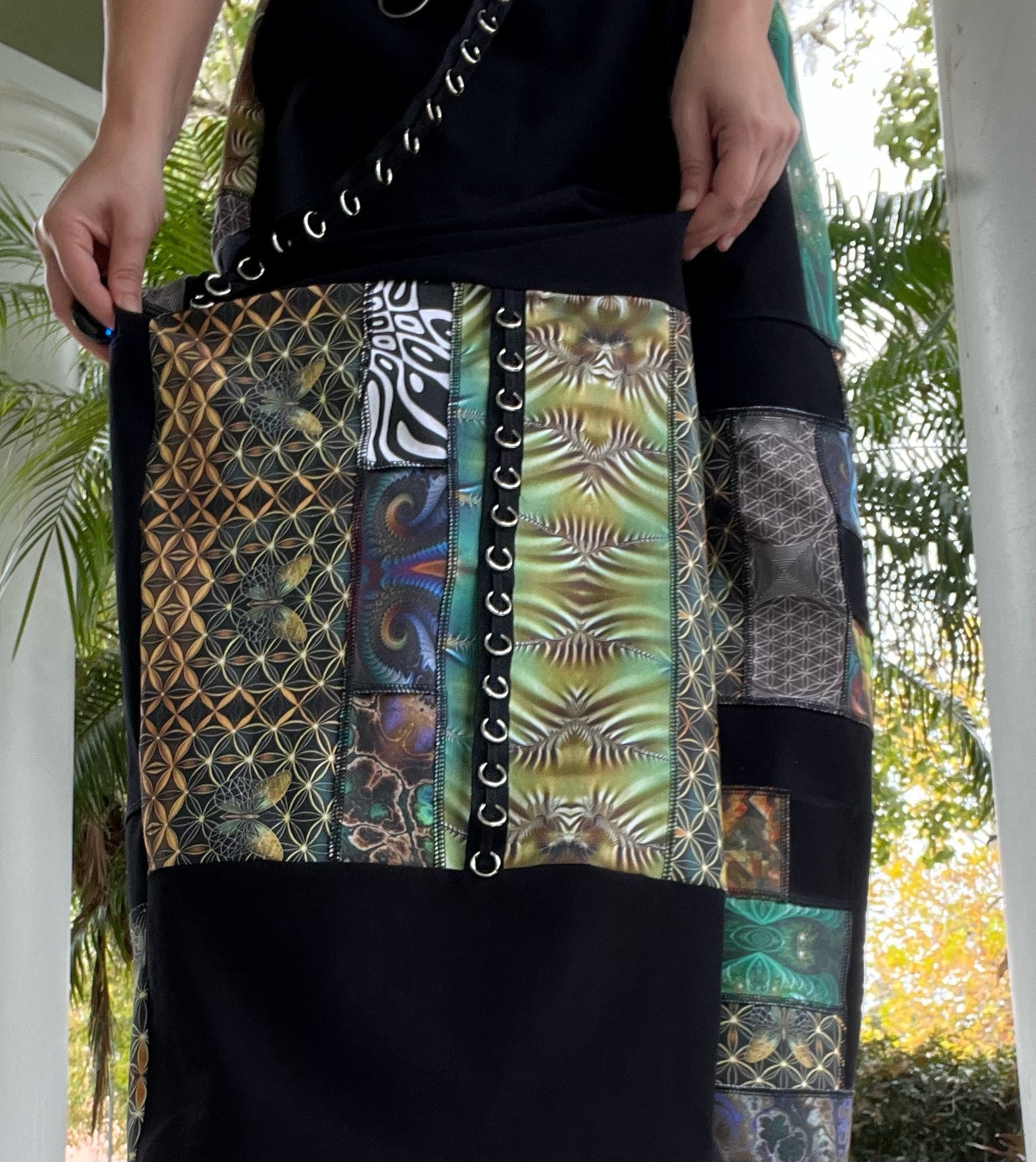 Scrap Patchwork Pants XS-XL