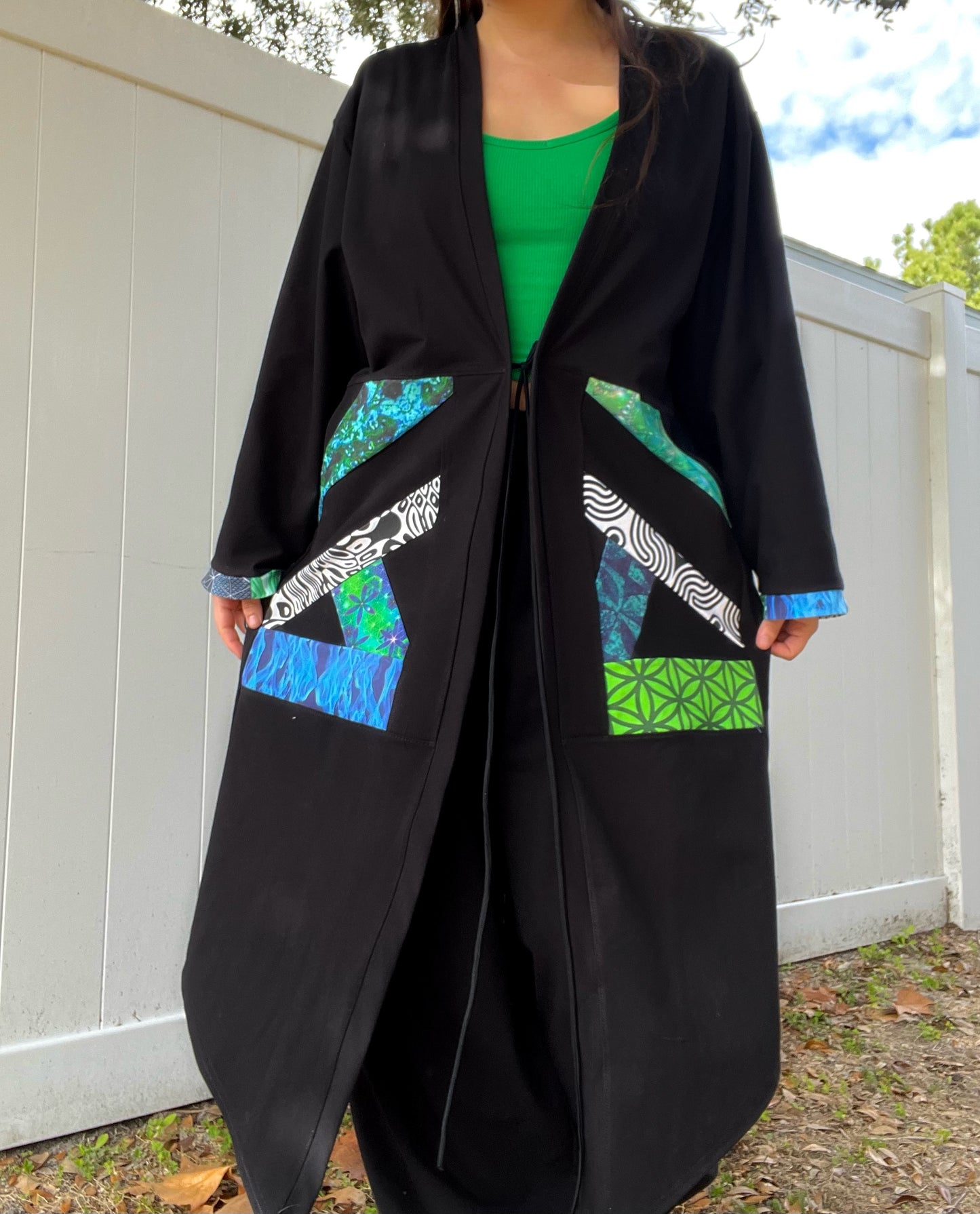 Fishtail Patchwork Mystic Robe ✧ XL