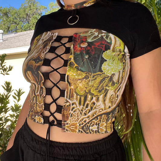 Corset Tee L/XL (longer version)