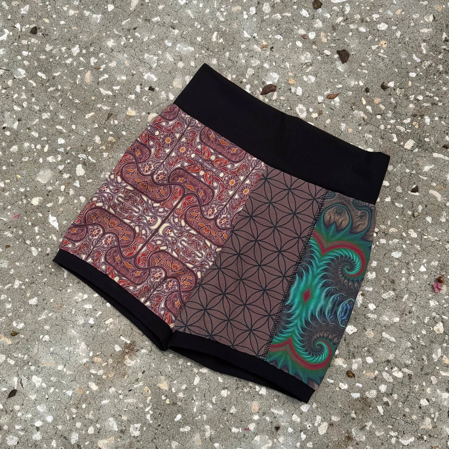 Patchwork Shorts XS/S