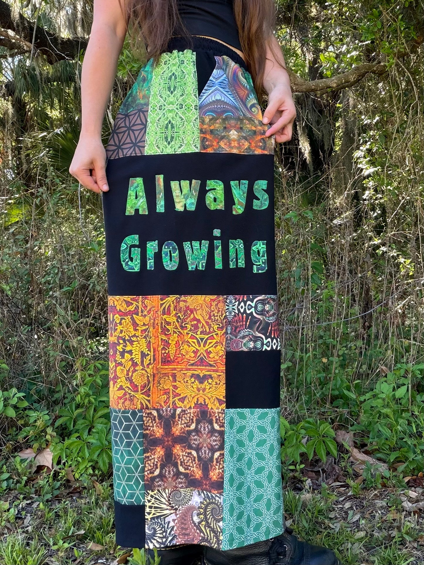 Plant Pot Patchwork Pants 🌱 XS-XL