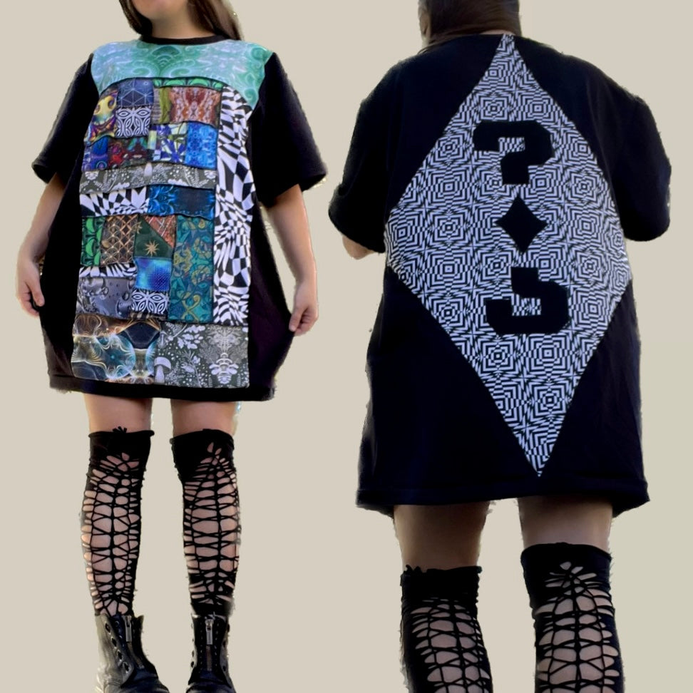 ?¿ Patchwork T-Shirt ✧ XL (extra long)