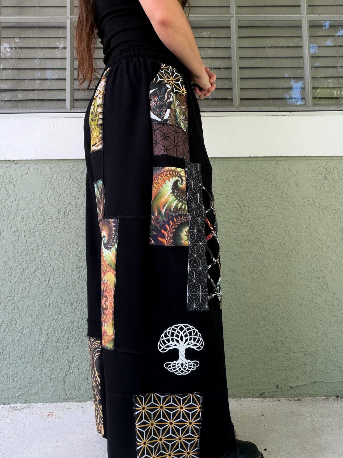 Patchwork Pants 🪾 XS-XL