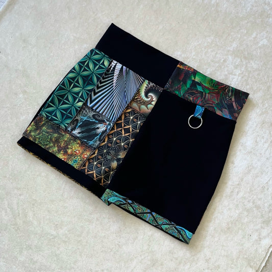 Xtra Patchwork Ring Shorts M/L
