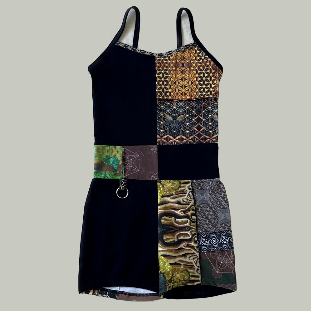 Patchwork Romper ✧ S/M