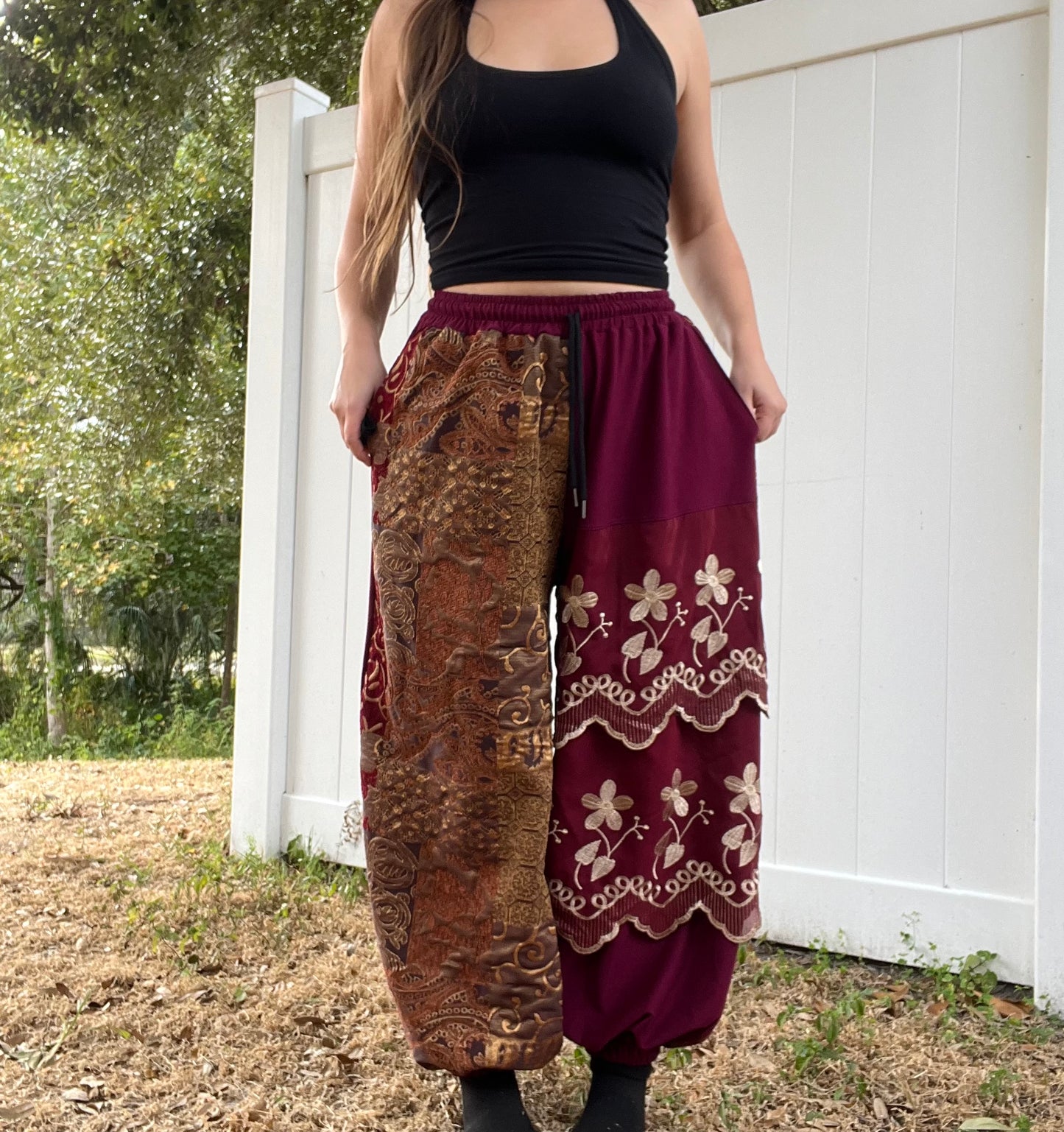 Curtain Pants XS-XL