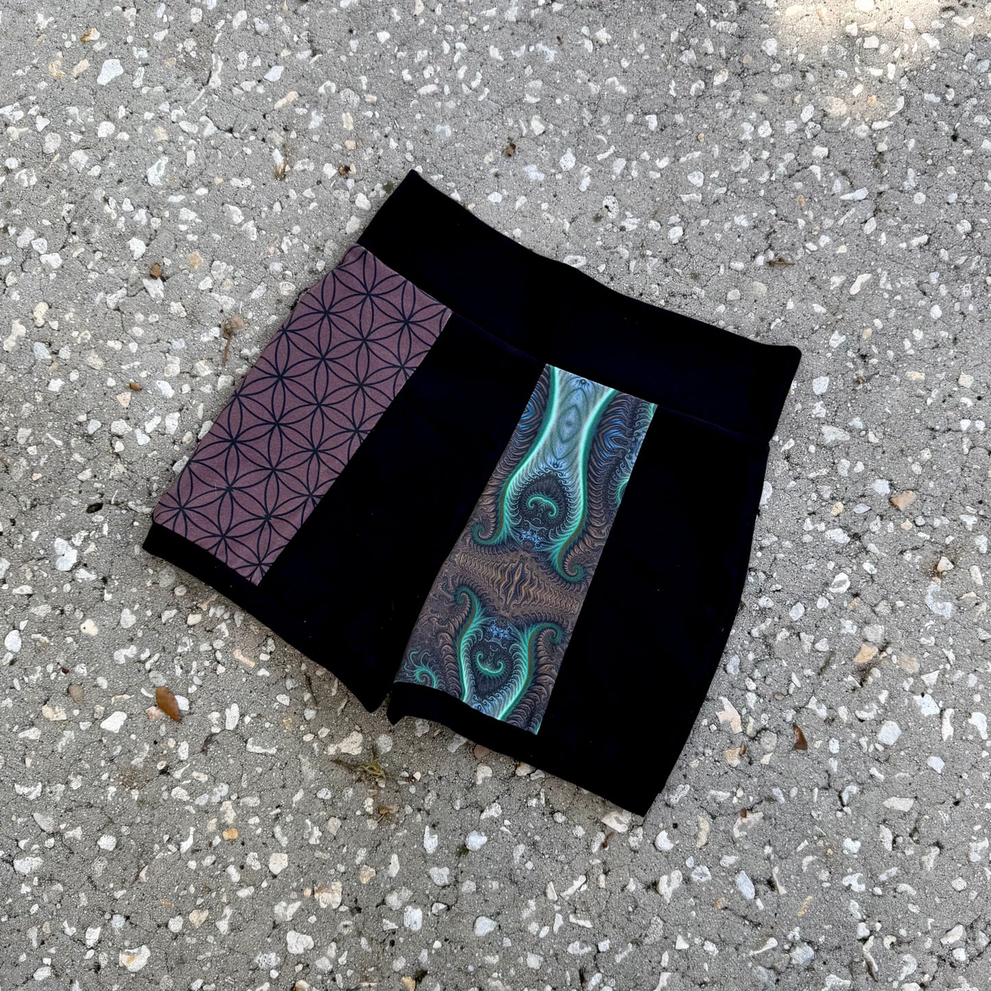 Patchwork Shorts S/M