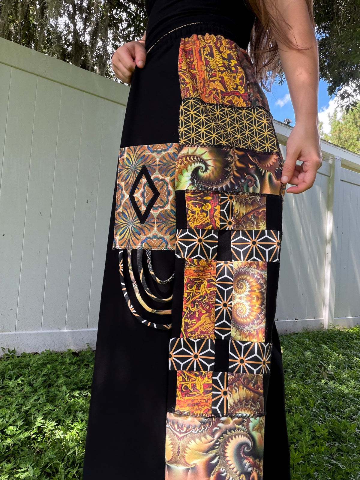 Patchwork Pants XS-XL ✨
