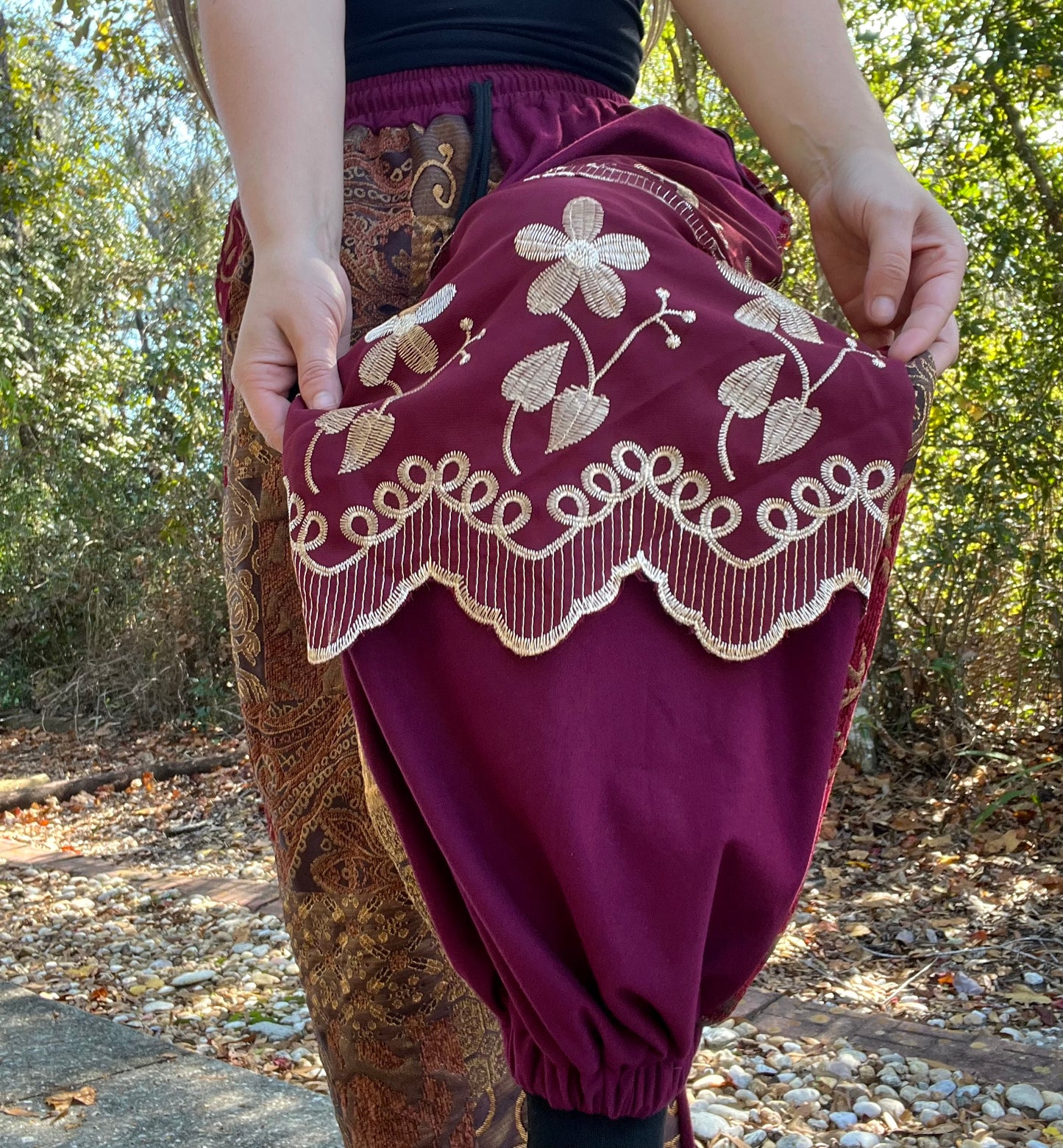 Curtain Pants XS-XL