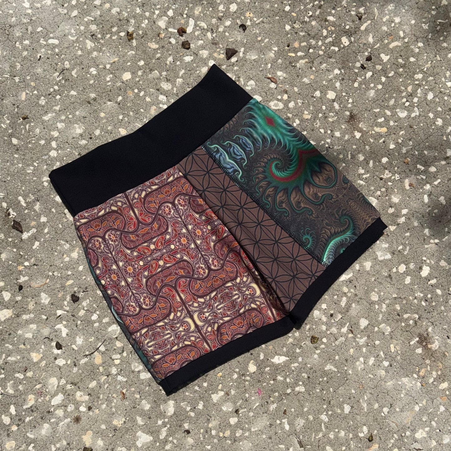 Patchwork Shorts XS/S
