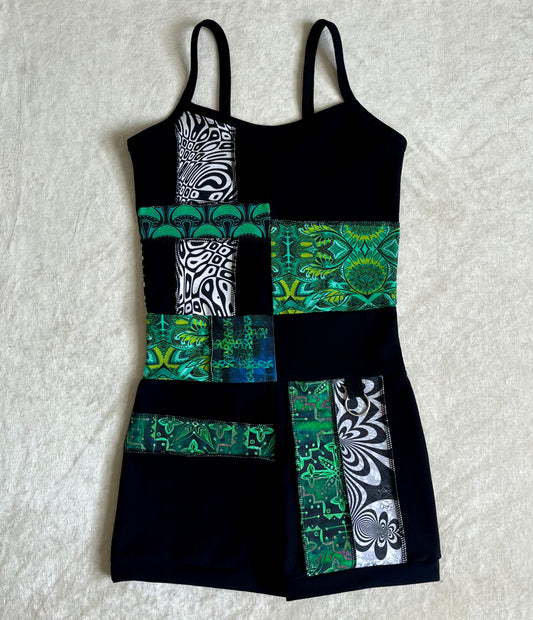 Patchwork Romper ☆ S/M