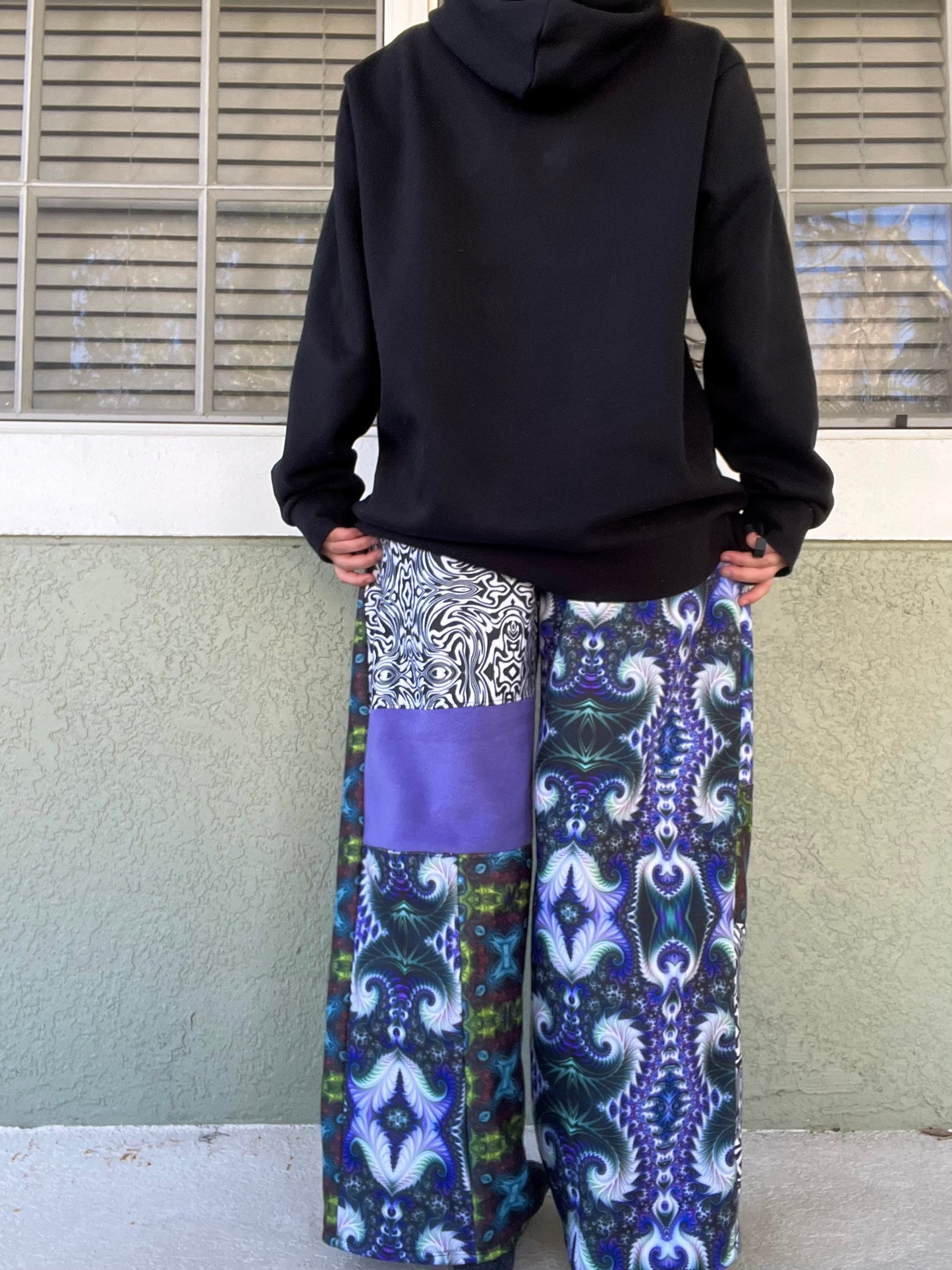 FLEECE Purple Sweats XS-L