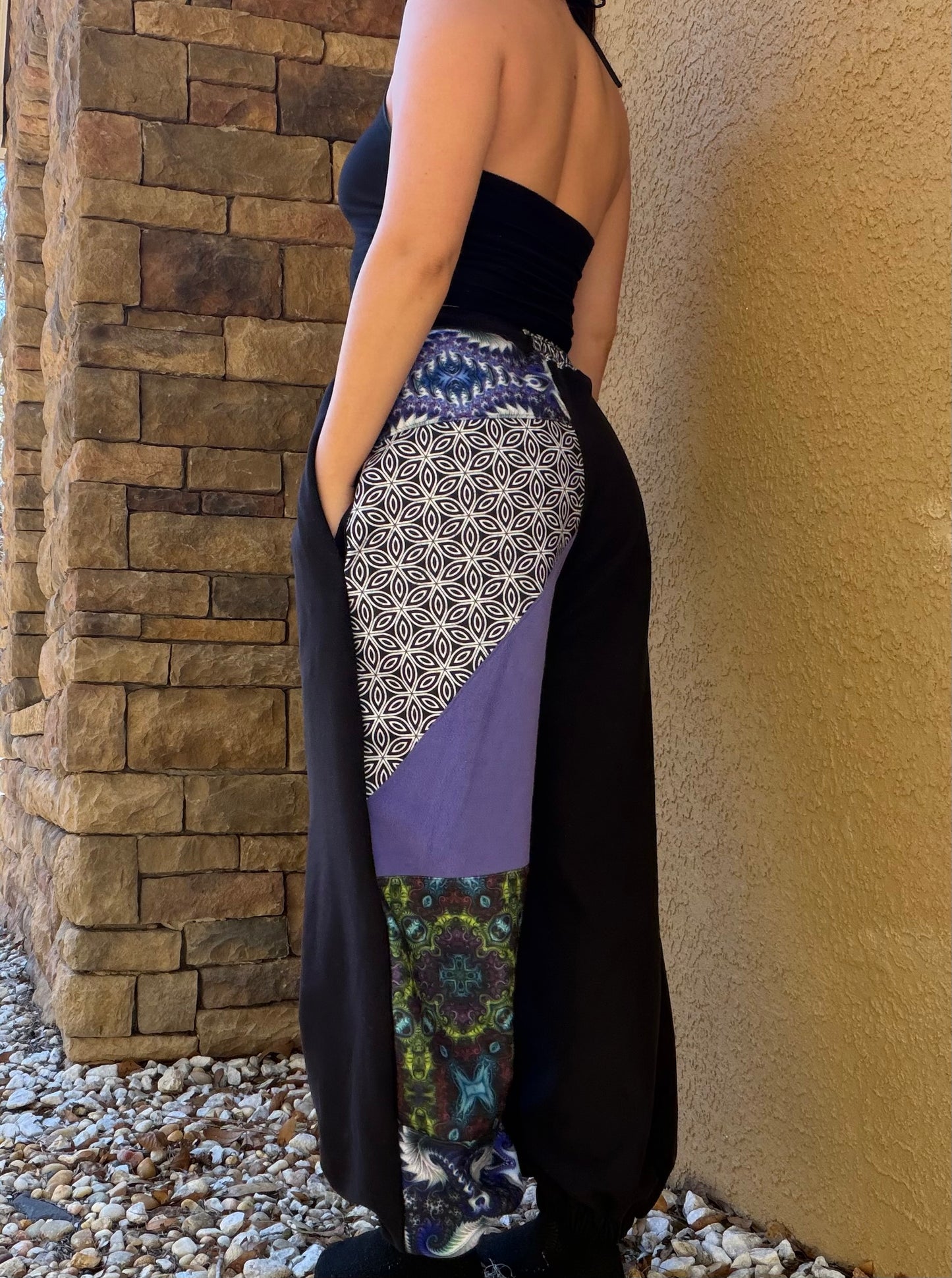 FLEECE Purple Sweats XS-M