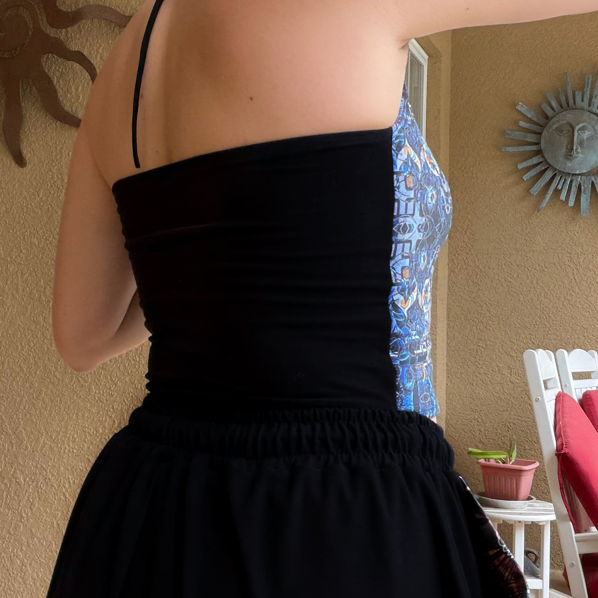 Lace Up Halter Top M/L