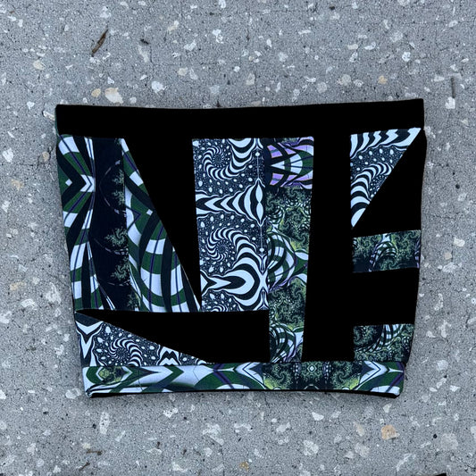 Scrap Patchwork Tube Top XS/S
