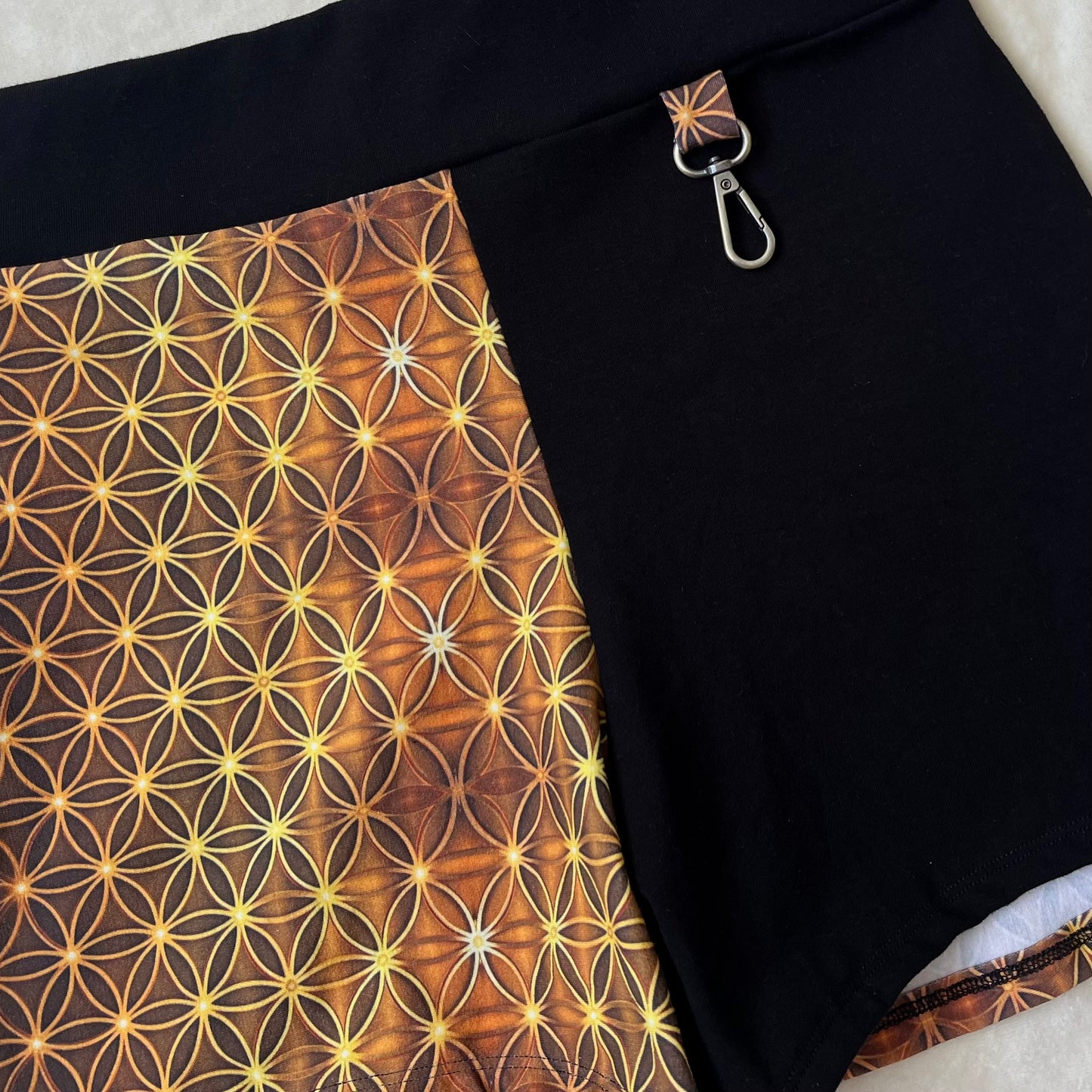 Golden Sacred Keychain Shorts ✧ M/L