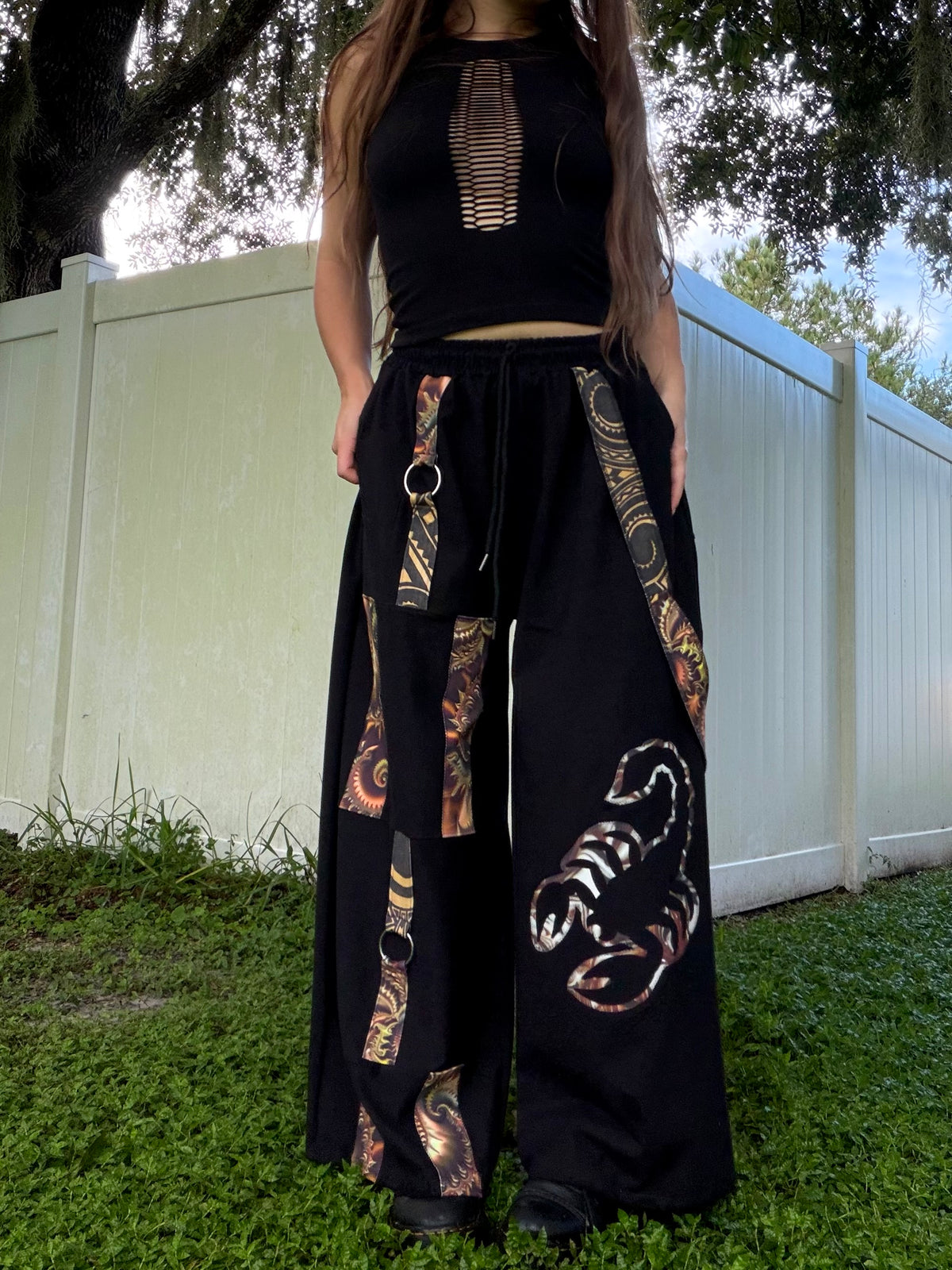 Patchwork Pants 🦂 XS-XL