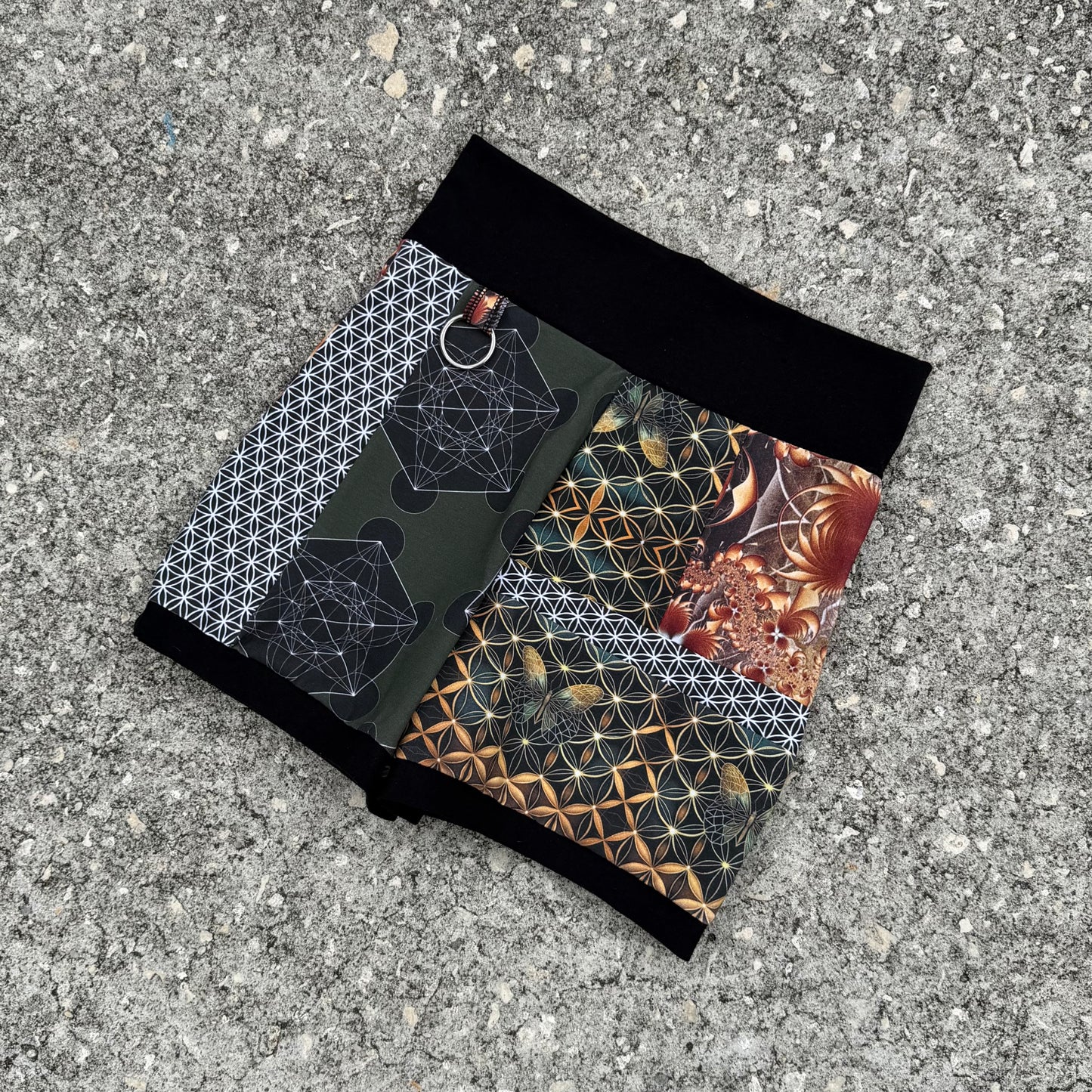 Patchwork Ring Shorts XS/S *desc