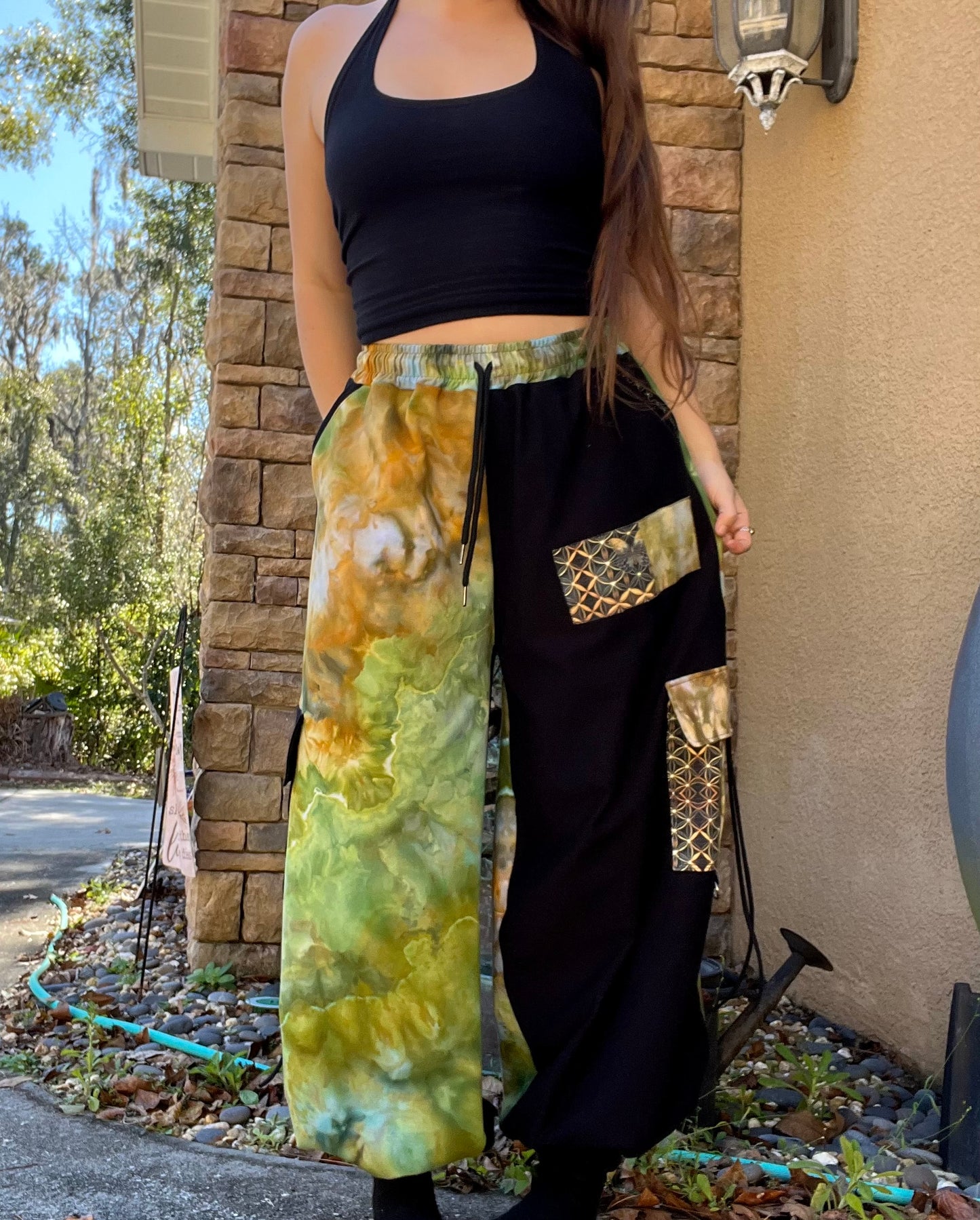 Dyed Pants 𖥸 XS-XL