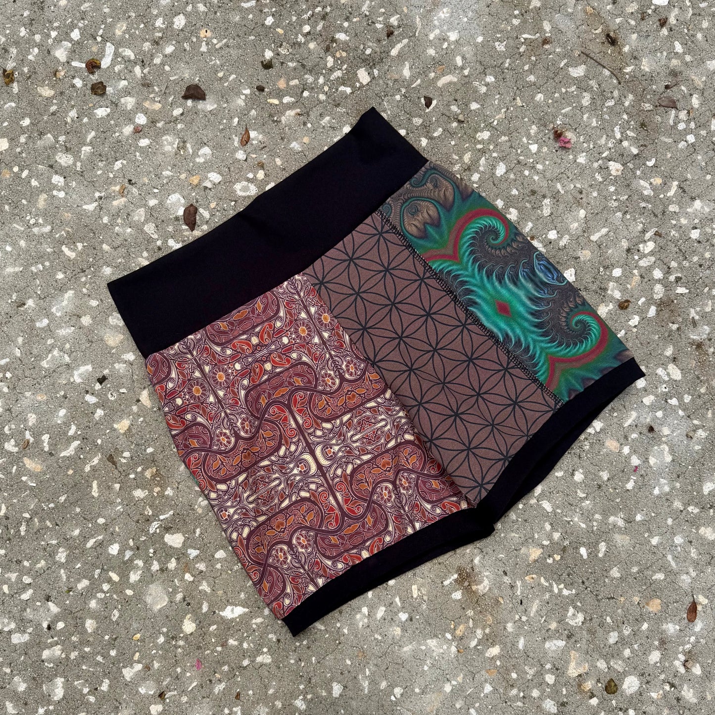 Patchwork Shorts XS/S